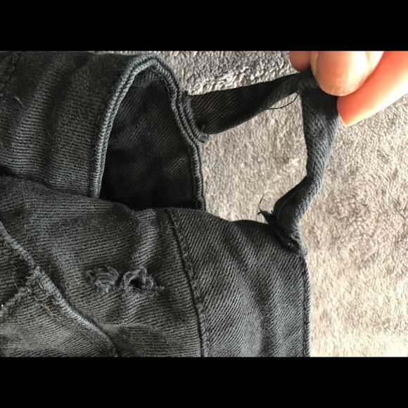 Faded Black Skinny Jeans Asphalt - Picture 4 of 8